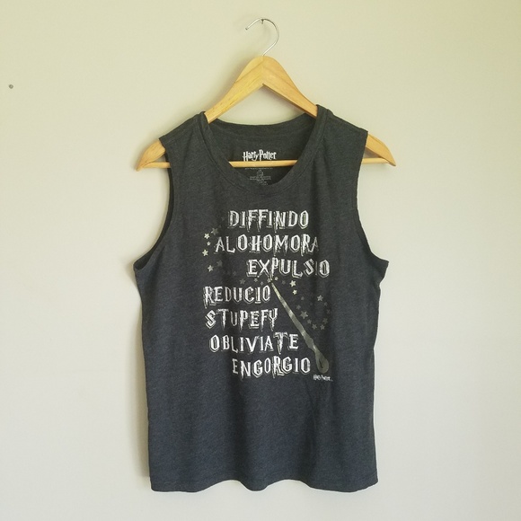 Harry Potter Spells Shirt - Picture 1 of 3